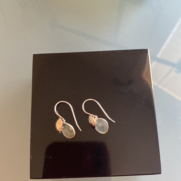 New 925 STERLING SILVER and Authentic Teardrop Earrings Handmade Jewelry - Picture 4 of 5